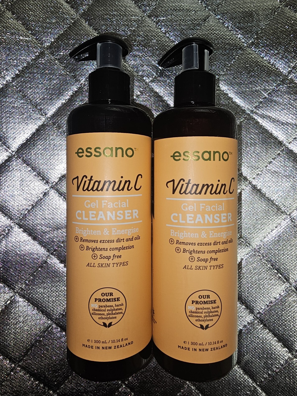 (2)Essano Vitamin C Gel Facial Cleanser Brightens Energise 10.14fl oz🔥🔥🔥 eBay
