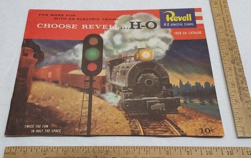 CATÁLOGO 1958-59 - Trenes eléctricos Revell H-O - Como está - Anuncio #6638 | Zustand: Acceptable