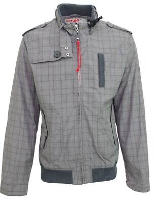 Veste carreaux homme Khujo Fred checked=