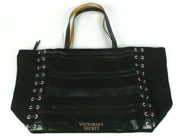 Victoria S Secret 2018 Weekender Black Tote Bag Limited Edition