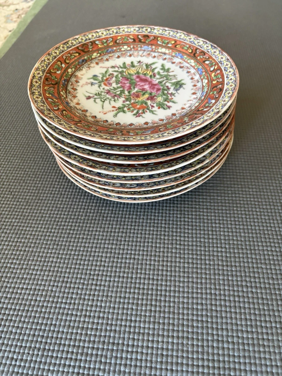 陶瓷多色1850-1899 年中国盘子| eBay
