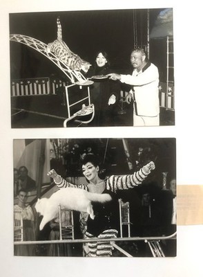 JULIETTE GRECO - 2 ORIGINAL PRESSEFOTOS - SEHR SELTEN - 1981