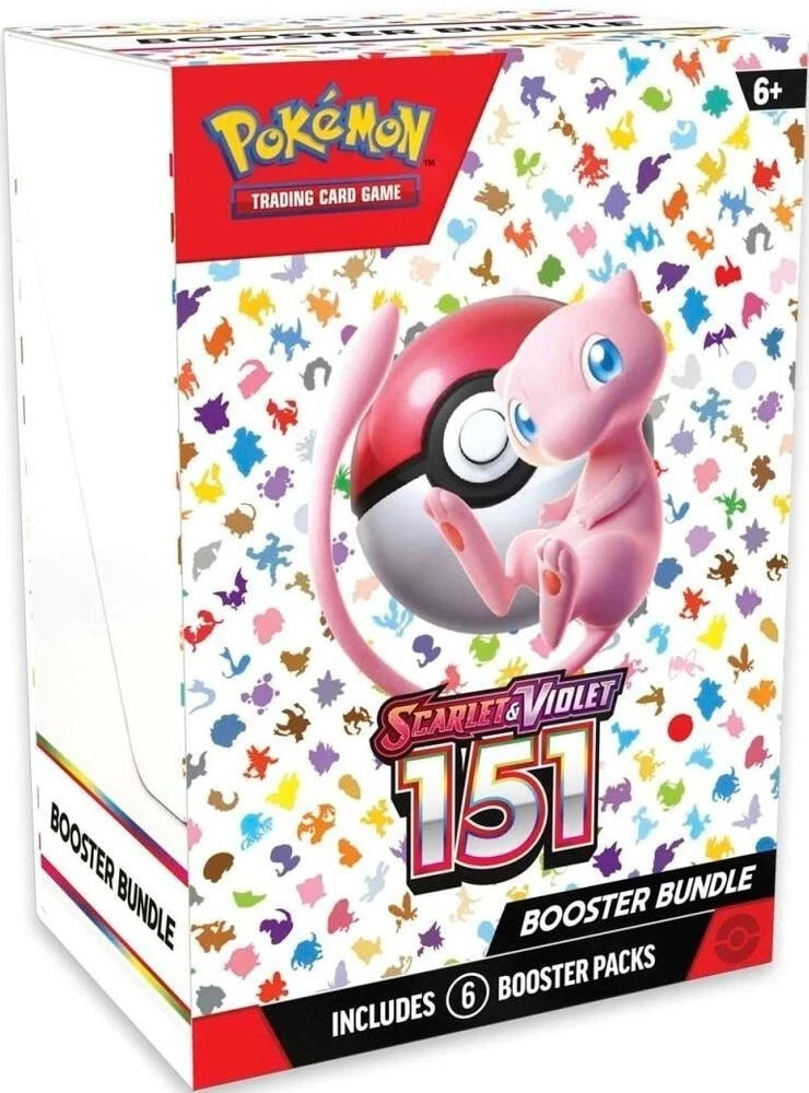 Pokemon TCG Scarlet & Violet 151 Booster Bundle Sealed New (6 packs)