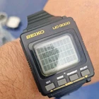 Vintage seiko digital watch,SEIKO UC-3000,Vintage Digital Watch,vintage seiko.