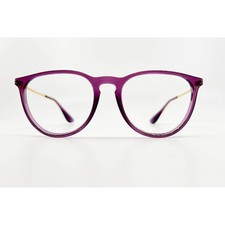 Ray-Ban RB4171 Erika Sunglasses Purple Frame Gold Temples 54-18-145 2N