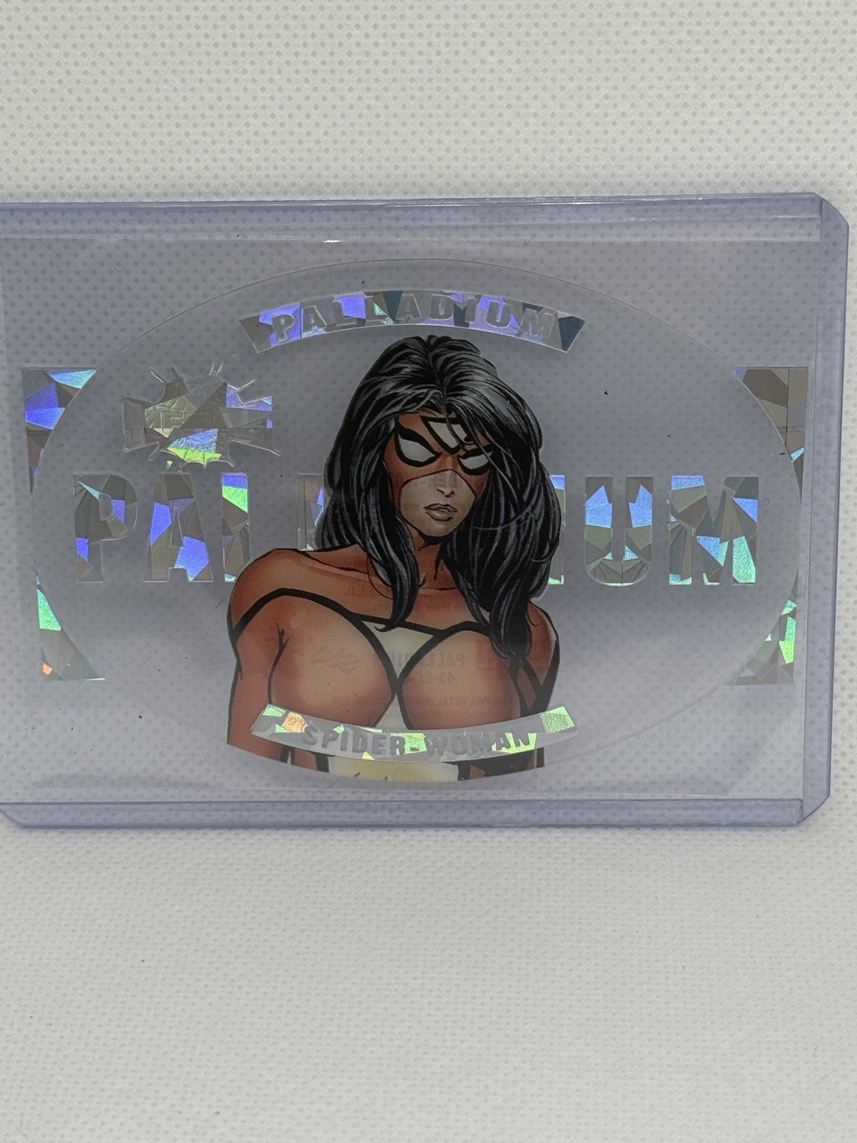 2022 Upper Deck Marvel Metal Universe Spider-Man Palladium Spider-Woman