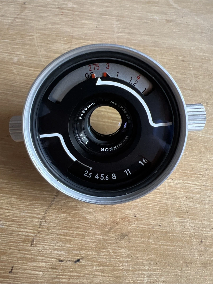 Nikon NIKKOR W Camera Lenses 35mm Focal f/2.5 Maximum Aperture for