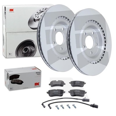 NK BREMSSCHEIBEN 330mm + BELÄGE HINTEN passend für AUDI A8 4H D4 Bj 2009-17 