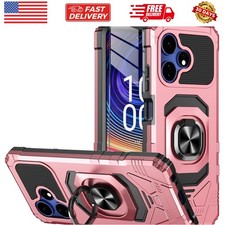 for Boost Mobile Celero 5G Plus 2024 3rd Version Case with Tempered Glass Sc...