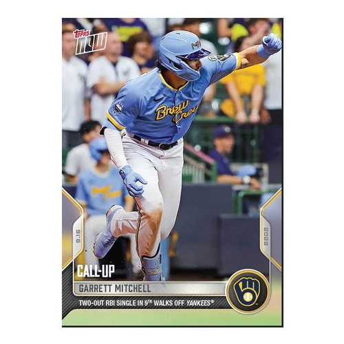 2022 Topps Now 913 Garrett Mitchell