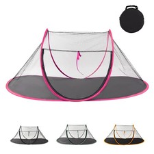 Portable, Foldable Outdoor Cat Tent for Dogs and Small Animals, Rose Red