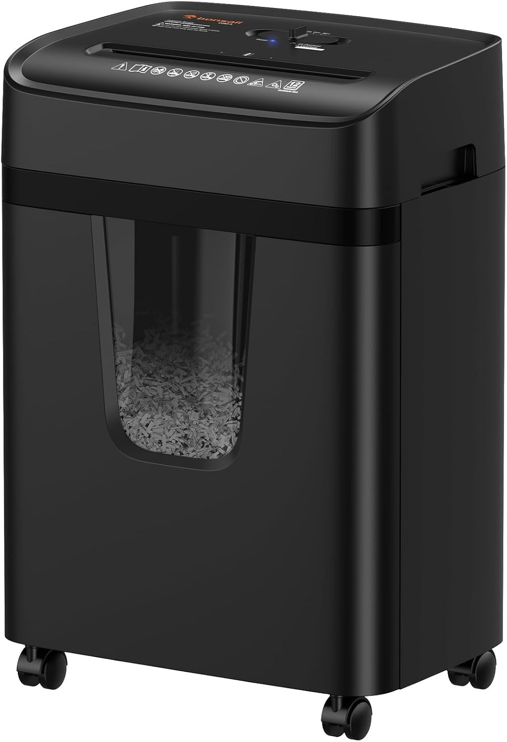 12-Sheet Cross Cut Heavy Duty Paper Shredder for Home Office...