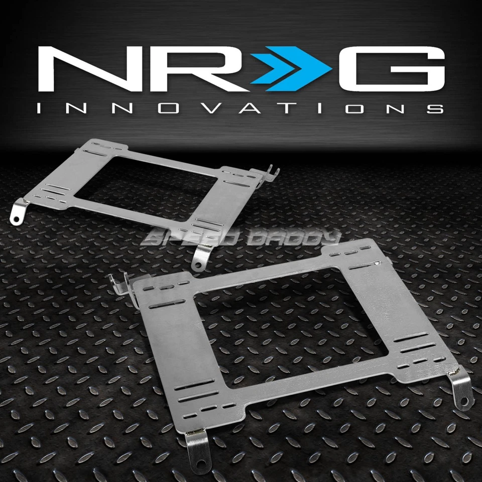 NRG DEEP BUCKET RACING SEATS+CUSHION+STAINLESS STEEL BRACKET FOR 98-02 ACCORD CG - Imagem 3 de 4