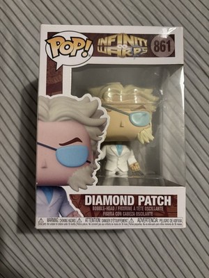 Funko POP Marvel Infinity Warps Diamond Patch #861 Vinyl Figur