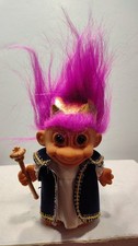 Vintage Russ Troll King Doll Figurine