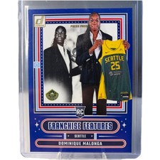 2025 Panini Donruss WNBA - Franchise Features Dominique Malonga #19 Press Proof