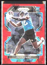 Jalen Camp 2021 Prizm Red Cracked Ice Rookie #410 Jacksonville Jaguars RC!