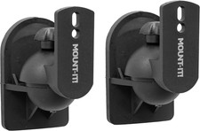 Mount-It Speaker Wall Mount Full Motion Brackets for Surround Sound Satellite C
