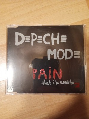 CD Depeche Mode a Pain that I'm used to Single Jaques Lu Cont Bitstream Telex