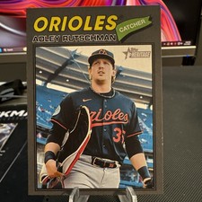2026 Topps Heritage Gray 180 Adley Rutschman Orioles 