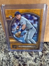 2025 Topps Museum Collection Matt Shaw Gold Parallel # /249 - Cubs