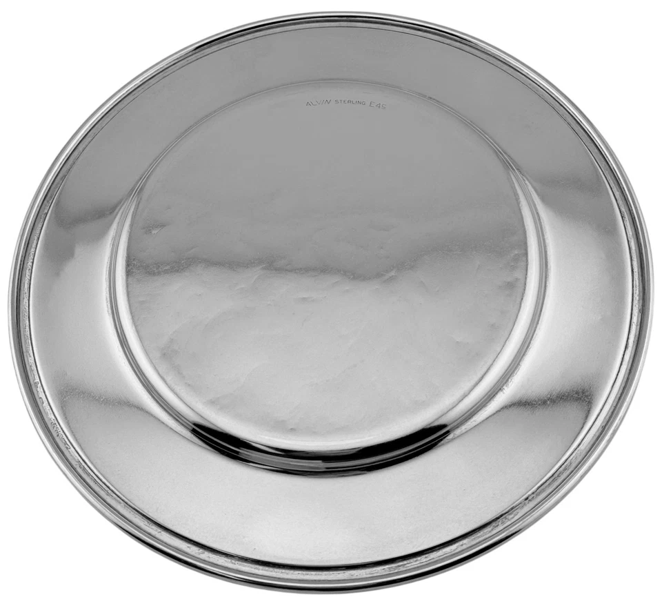Plata de ley Alvin - Plato de Santa - por Adamo Metals Foto 3 de 4