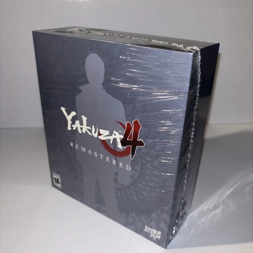 IN HAND! YAKUZA 4 REMASTERED CLASSIC COLLECTOR’S EDITION LIMITED RUN GAMES PS4!