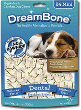 Dental Chews, Rawhide-Free Chews for Dogs, Maintain Fresh Breath and Clean Healt