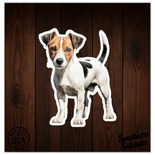 Jack Russell Terrier - Vinyl Decal Sticker - Car Window Laptop - ebn12201
