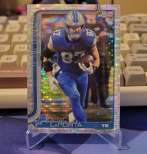 2025 Topps Chrome #100 Sam LaPorta Pulsar Refractor