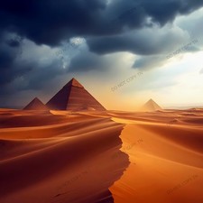 Digital Image Picture Photo Wallpaper Background Desktop Pyramid AI Art Product