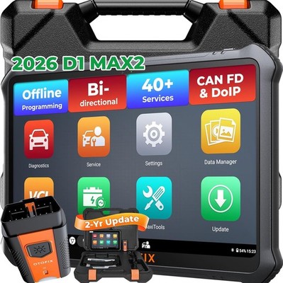 2026 Newest OTOFIX D1 Max2 Full System Diagnostics Scanner 2-Years Free Update