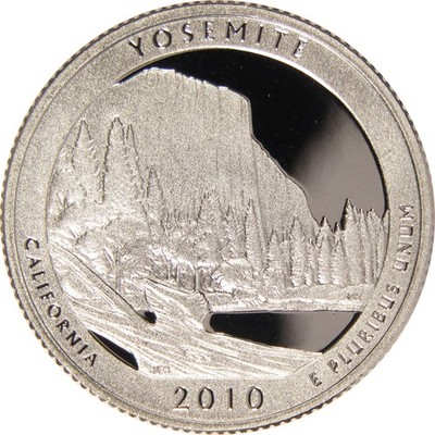 NGC MS67☆2010D アメリカ クォーター 25セント  5枚組 2010 S Yosemite National Park Quarter Clad 25c Proof Coin | eBay