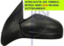 SPECCHIO SPECCHIETTO RETROVISORE ELETTRICO SX PER OPEL ASTRA H DAL 2004 AL 2010