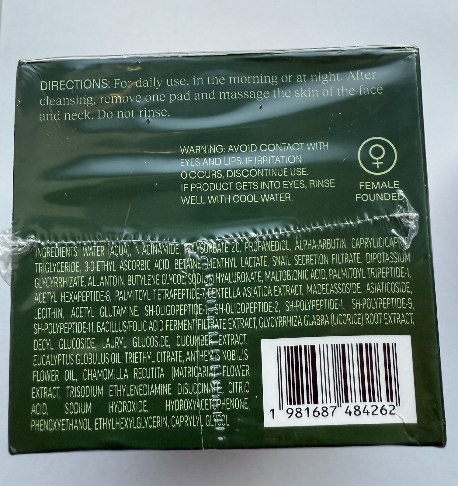 Korean Daily Toner Pads – 100 Count, Gentle Exfoliation + Glow NEW EXP 03/2028