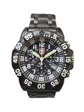 Luminox Series 3080 44mm Chronograph Navy Seal Watch W/ Replacement Bracelet
