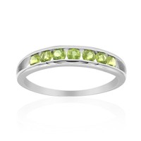 Cavill Ring 925 Sterling Silber Echtschmuck Damen GrüN 0,82Ct Rund