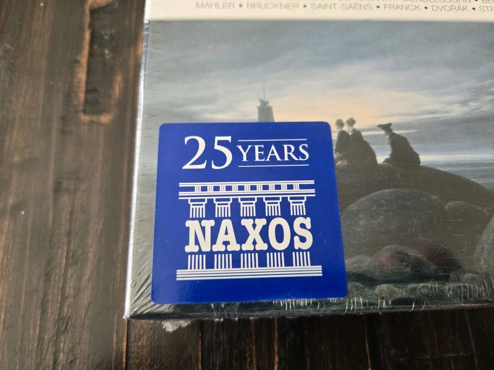 Naxos GREAT ROMANTIC SYMPHONIES 10-CD Set NEW SEALED Schubert Brahms Berlioz (M) - Image 2 of 4