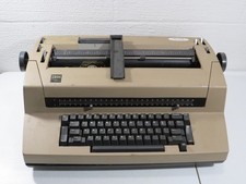 Vintage Mocha IBM Correcting Selectric III Electric Typewriter Brown