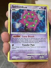 POKEMON SPIRITOMB LV.44 16/146 RARE COSMOS HOLOFOIL LEGEND AWAKENED HP CARD