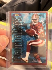 1996 Topps Finest - Jerry Rice #175 Playmakers