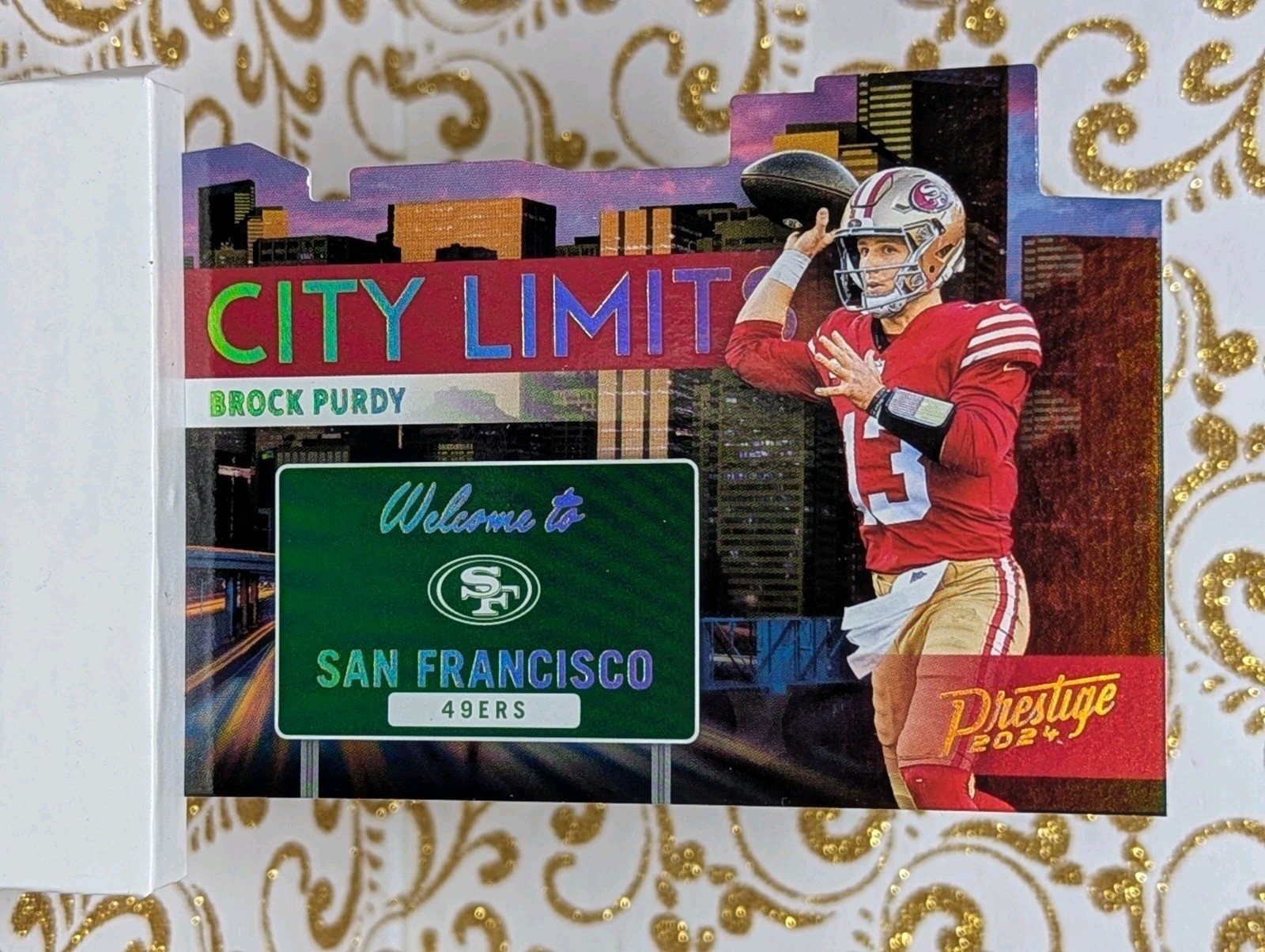 2024 Prestige Brock Purdy City Limits SSP Case Hit Die Cut - San Francisco 49ers