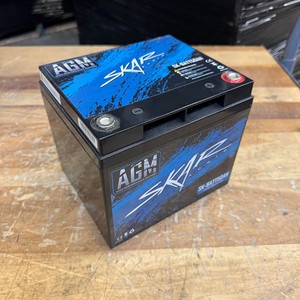 USED SKAR AUDIO 12V 50Ah AGM HIGH PERFORMANCE CAR AUDIO BATTERY | SK-BATT50AH