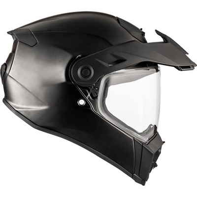 CKX Atlas Motorcycle Helmet Single Shield Quick Release Proclip Solid Black