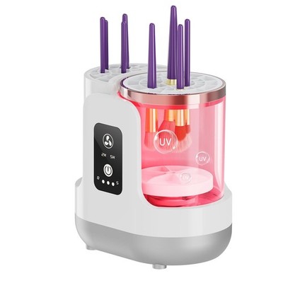 Makeup Brush Cleaner Machine,Automatic Makeup Brush Cleaner with Dryer for De...