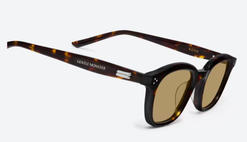 Gentle Monster Noho T9 Sunglasses Tortoiseshell/Brown With Case