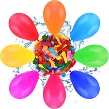 500PCS Water Balloons Bulk without Refill Kits,Small Small, Multi-colored