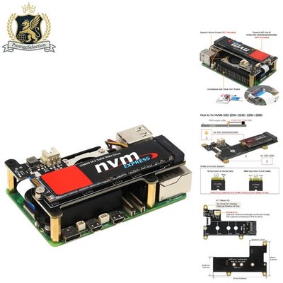Upgrade Raspberry Pi 5 Storage with X1001 PCIe to M.2 NVMe SSD Expansion Board