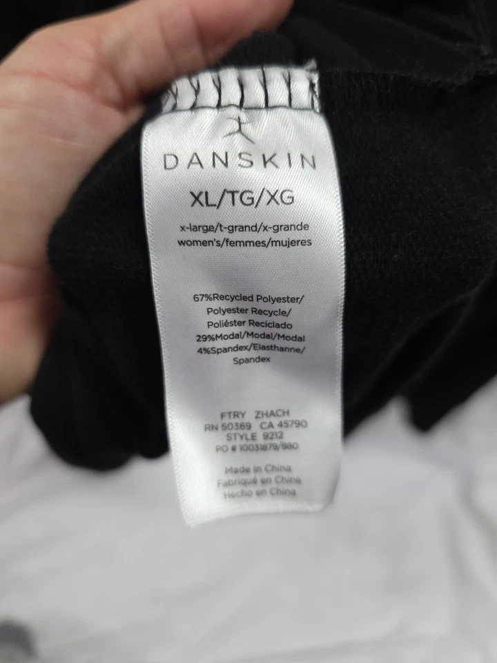 Blusa Suéter Danskin Ligera Suave XL Negra Foto 4 de 4