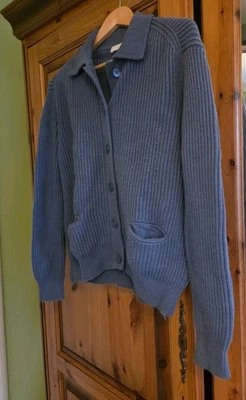 Strickjacke - Damen Jacke -  INCLUDE - Größe 42 - Peter Hahn - gebraucht - blau - Bild 1 von 4